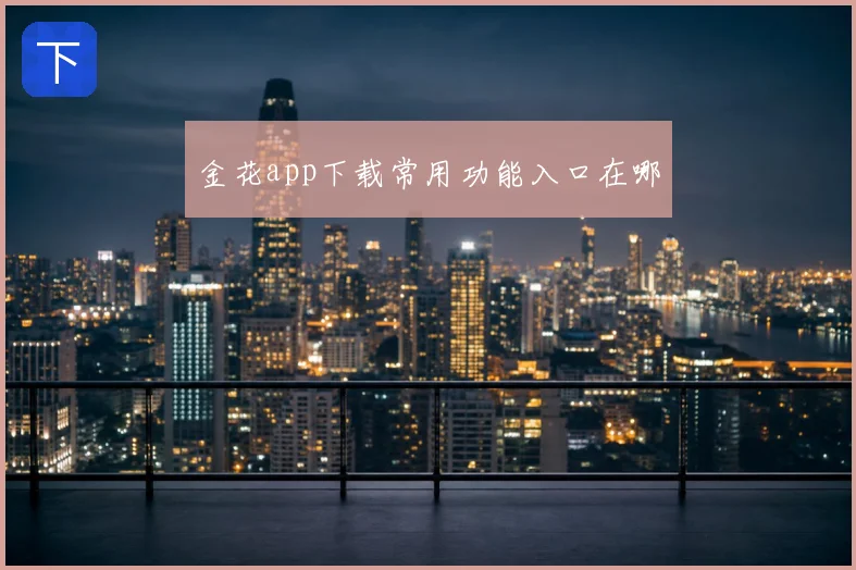金花app下载常用功能入口在哪